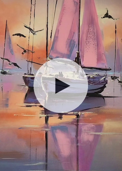 ArteDiAlina.com painting: Lady Sailor